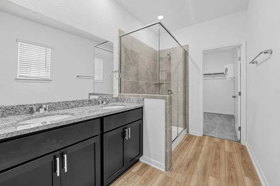 Furnished interior view inside a new home in Sunfield, Buda (Image 19).