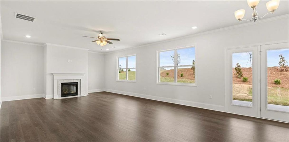 Spacious, unfurnished interior of a new home in , Cumming (Image 23).