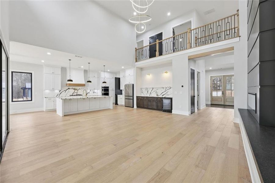 Furnished interior view inside a new home in , Auburn (Image 68).
