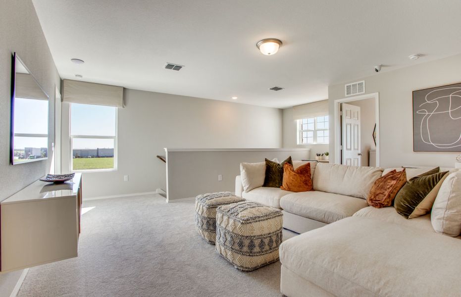 Representative furnished interior of a home built from the Coolidge by Centex in Arboretum Estates, Terrell (Image 11).