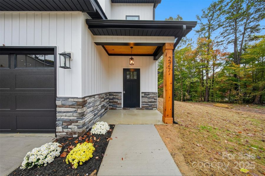 Exterior details and patio area of a home in , Mount Holly (Image 3). Exterior details and patio area of a home in , Mount Holly (Image 3).