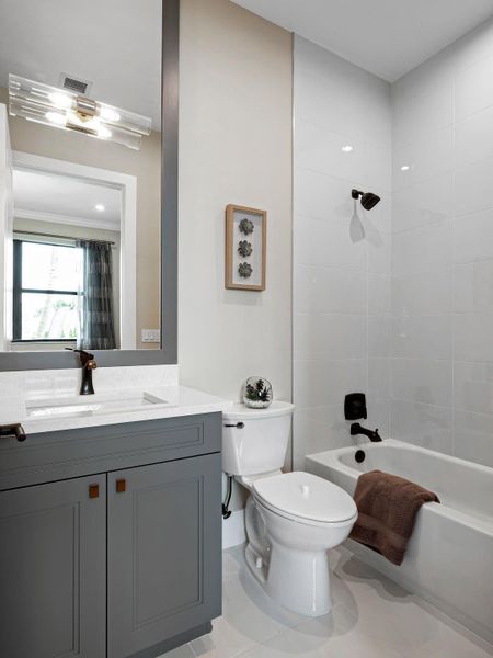 Furnished interior view inside a new home in Mosaic, Port St. Lucie (Image 3).