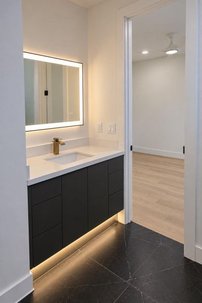 Furnished interior view inside a new home in , Houston (Image 6).