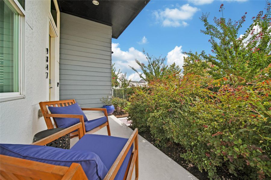 Exterior details and patio area of a home in , Houston (Image 30). Exterior details and patio area of a home in , Houston (Image 30).
