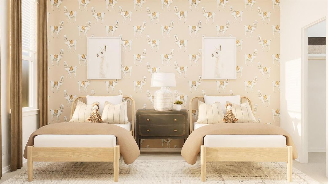 Furnished interior view inside a new home in Anniston, Katy (Image 9).