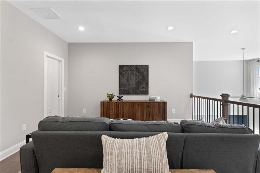 Furnished interior view inside a new home in East Harbor II at Chestatee, Dawsonville (Image 26).