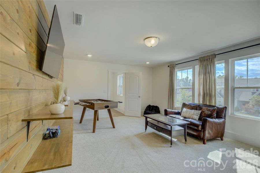 Furnished interior view inside a new home in , York (Image 37).
