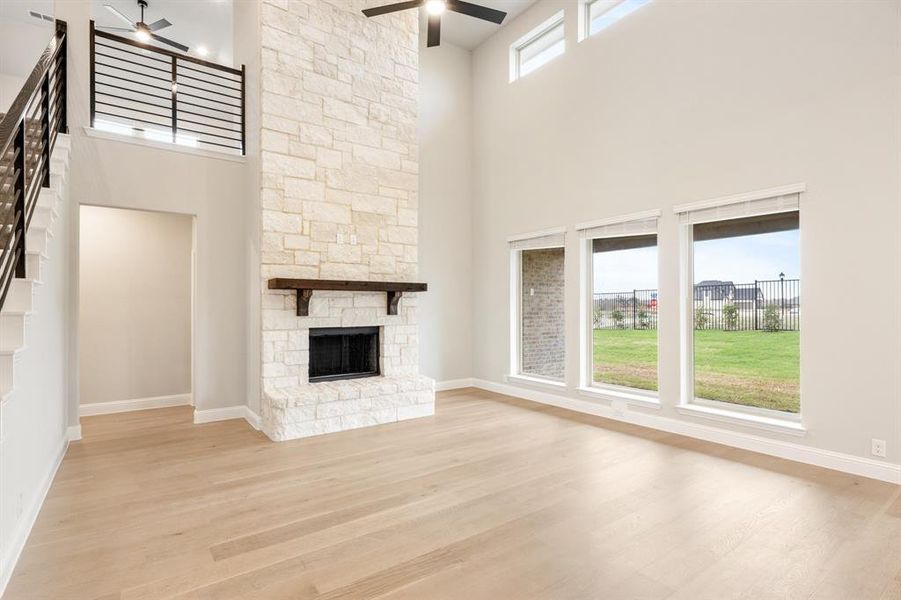 Spacious, unfurnished interior of a new home in Villages of Walnut Grove, Midlothian (Image 33).