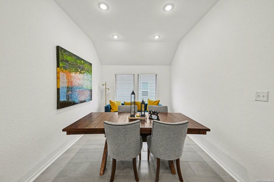 Furnished interior view inside a new home in The Parklands, Schertz (Image 13).