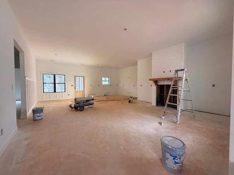 In-progress construction of a new home in , Rockmart, GA (Image 16).