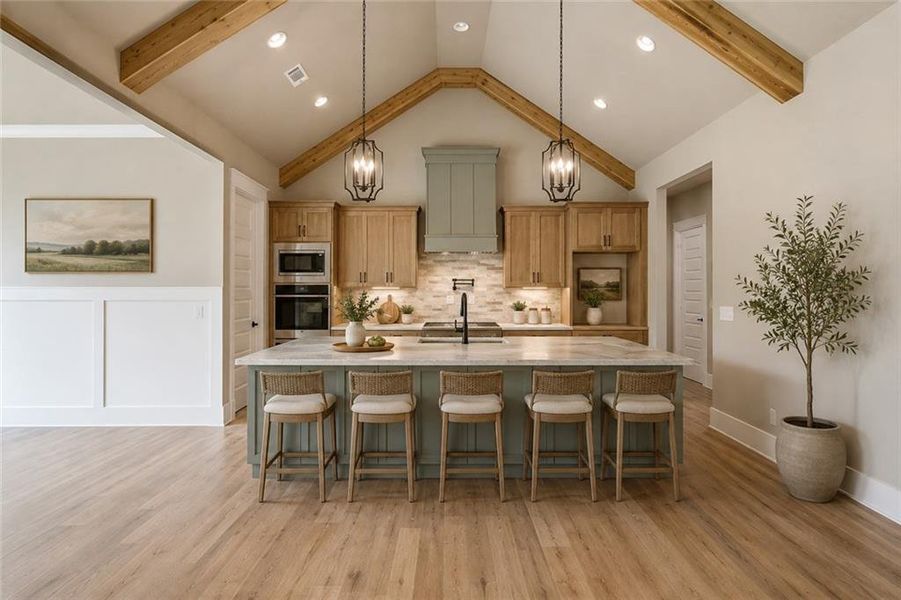 Furnished interior view inside a new home in , Jefferson (Image 7).