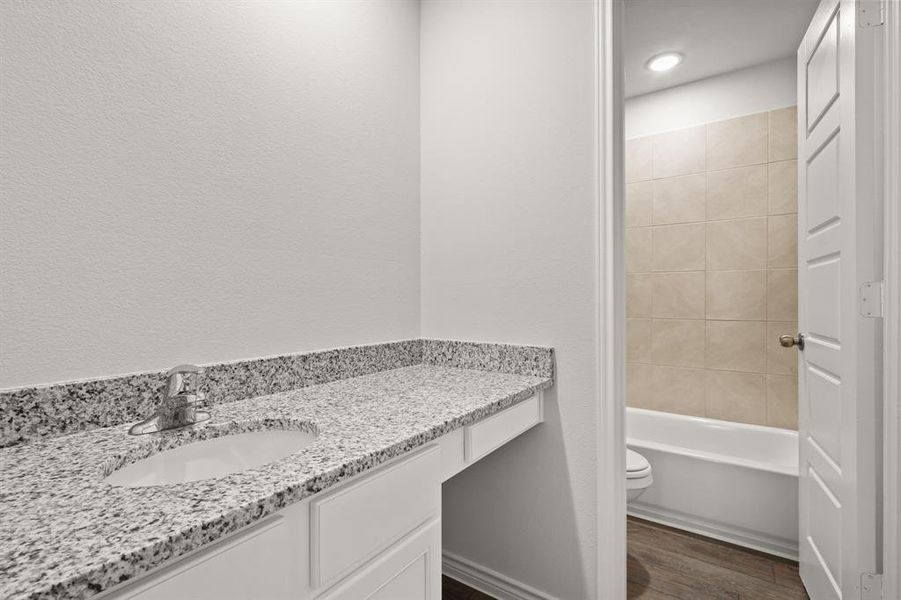 Furnished interior view inside a new home in Christian Meadows, Ennis (Image 16).