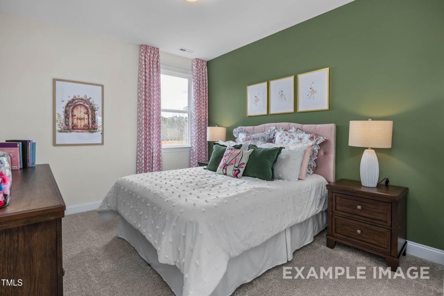 Furnished interior view inside a new home in Tobacco Road, Angier (Image 38).