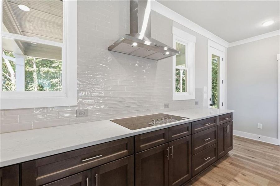 Furnished interior view inside a new home in , Statham (Image 19).