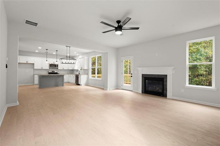 Spacious, unfurnished interior of a new home in , Austell (Image 29).