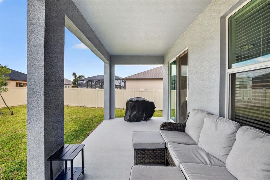 Exterior details and patio area of a home in Stonegate Preserve, Palmetto (Image 4).