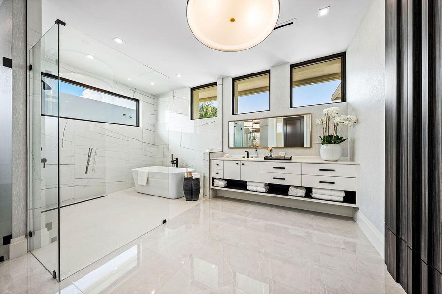 Furnished interior view inside a new home in , Boca Raton (Image 18).