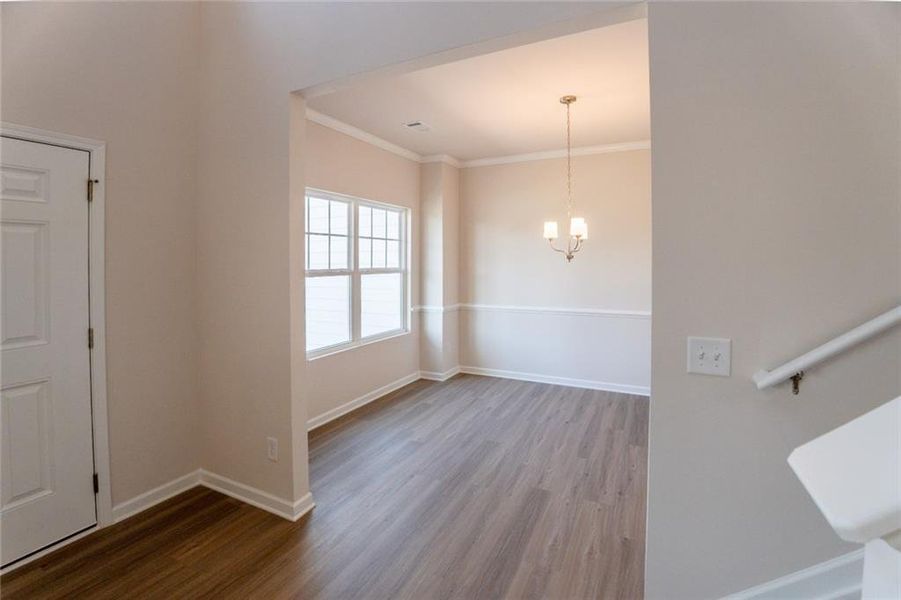 Spacious, unfurnished interior of a new home in Creekside Landing, Dallas (Image 17). Spacious, unfurnished interior of a new home in Creekside Landing, Dallas (Image 17).