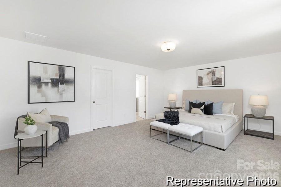 Furnished interior view inside a new home in Huntington Hills, Lincolnton (Image 24).