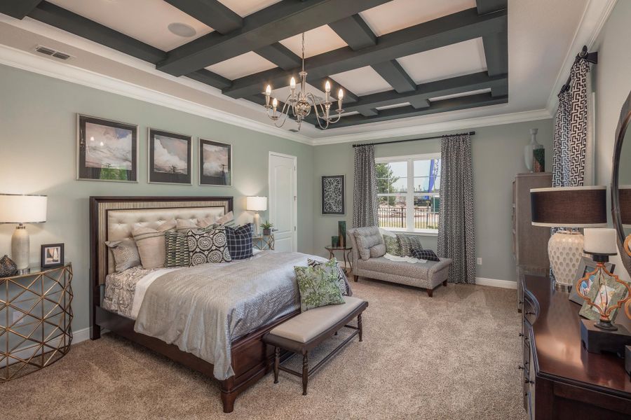 Furnished interior view inside a new home in Twin Lakes, St. Cloud (Image 8). Furnished interior view inside a new home in Twin Lakes, St. Cloud (Image 8).