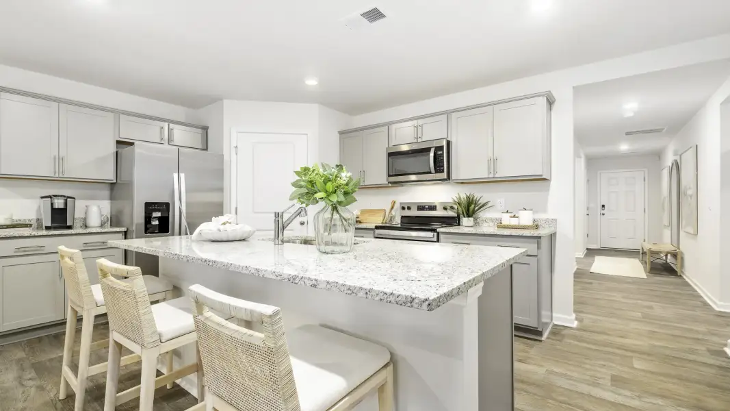 Furnished interior view inside a new home in Mount Hope Estates, Winston-Salem (Image 13).