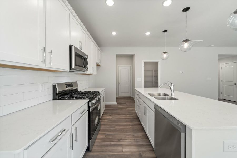 Furnished interior view inside a new home in Chandler Ridge, McLeansville (Image 10).