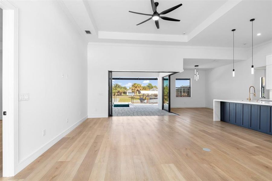 Spacious, unfurnished interior of a new home in , Port Charlotte (Image 24).