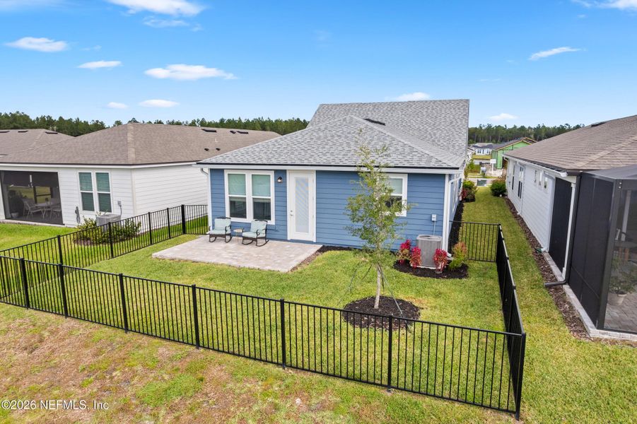 Exterior details and patio area of a home in , Yulee (Image 32). Exterior details and patio area of a home in , Yulee (Image 32).