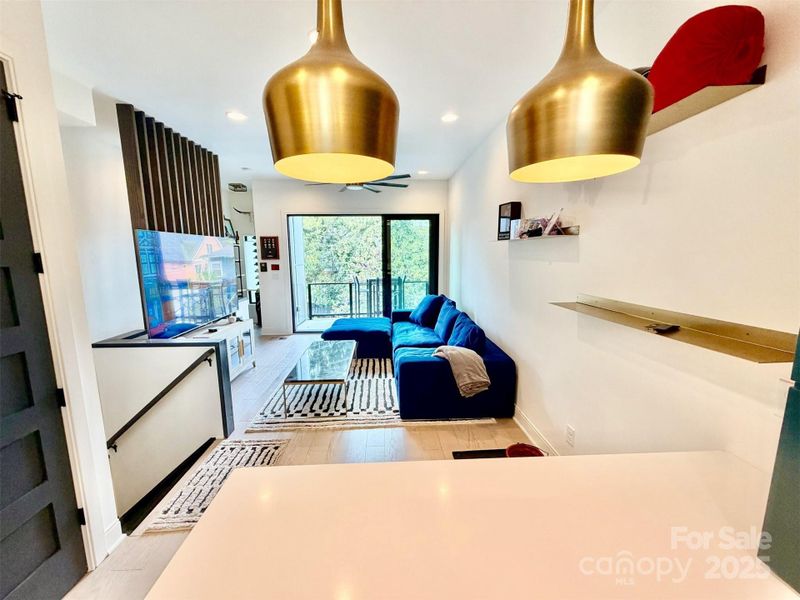 Furnished interior view inside a new home in , Charlotte (Image 1).