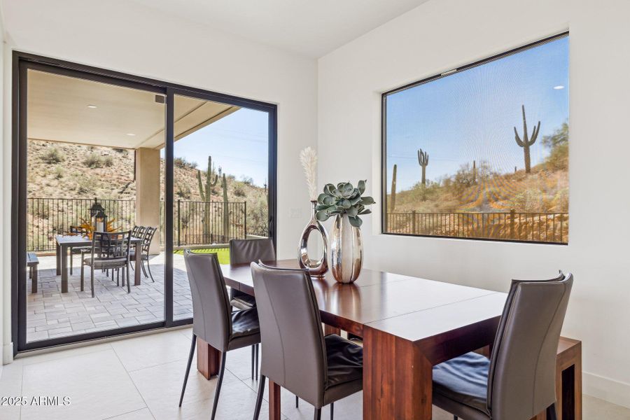 Dining Space-Inside and Out!