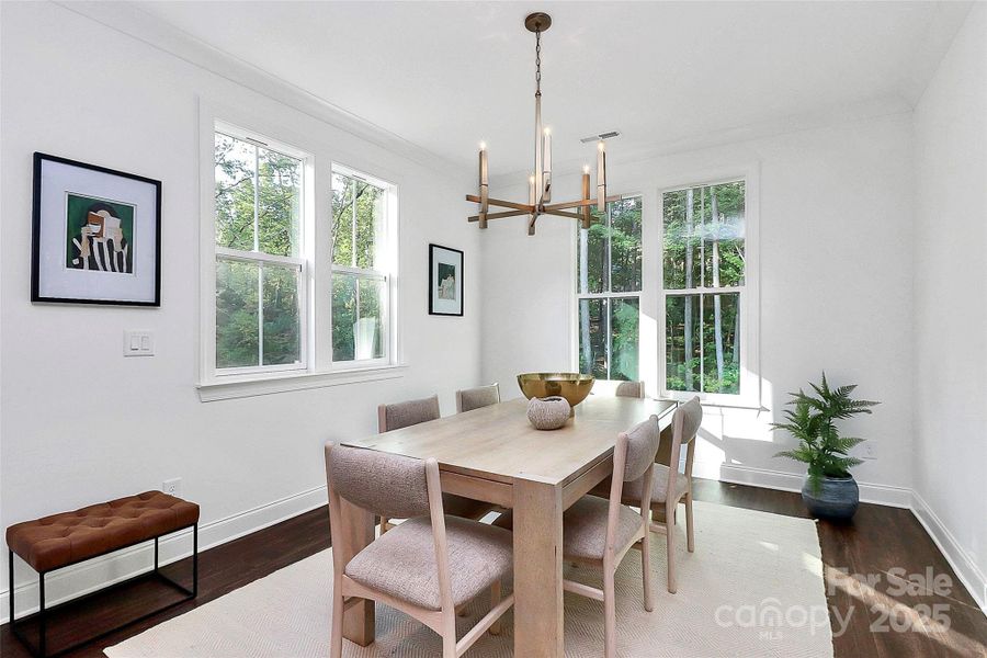 Furnished interior view inside a new home in Harbor Oaks, Denver (Image 12).