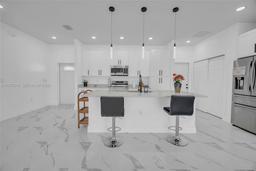 Furnished interior view inside a new home in , Lehigh Acres (Image 10).