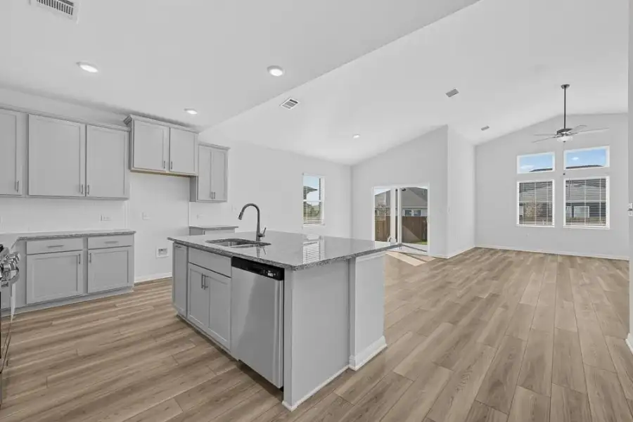 Furnished interior view inside a new home in Lisso, Pflugerville (Image 4).
