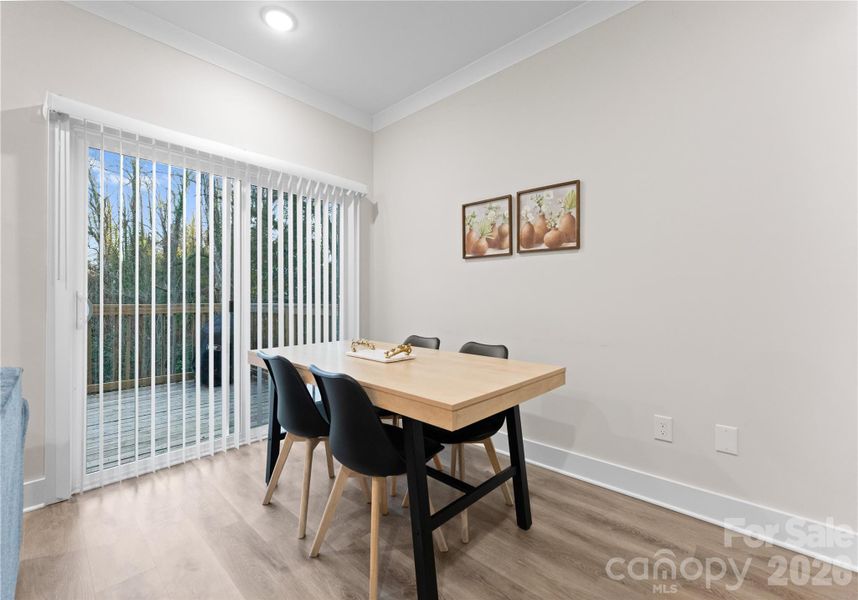 Furnished interior view inside a new home in , Charlotte (Image 18). Furnished interior view inside a new home in , Charlotte (Image 18).