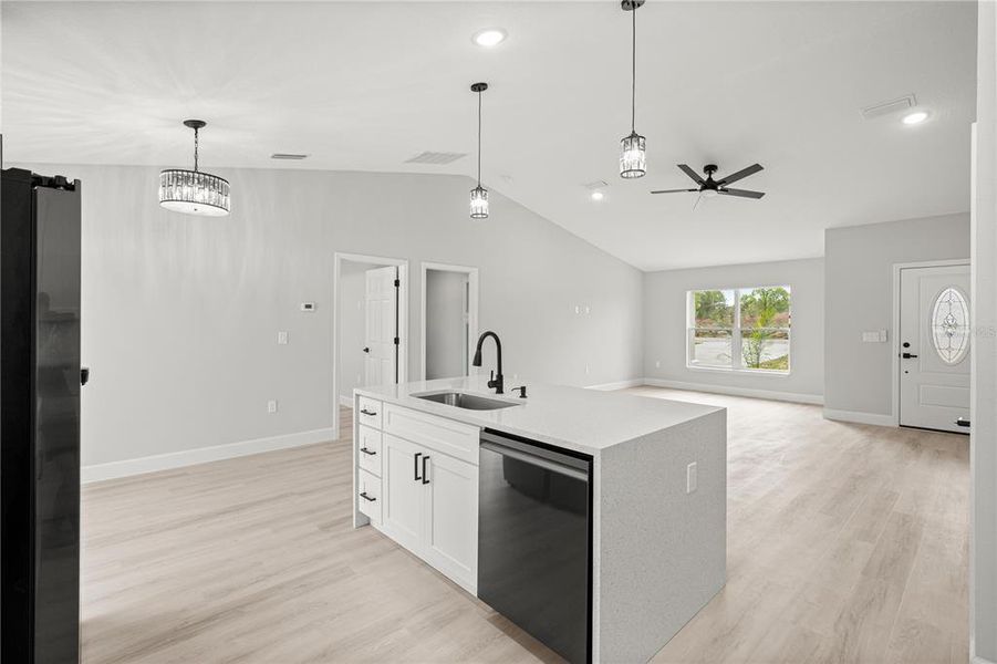 Furnished interior view inside a new home in , Ocala (Image 9).