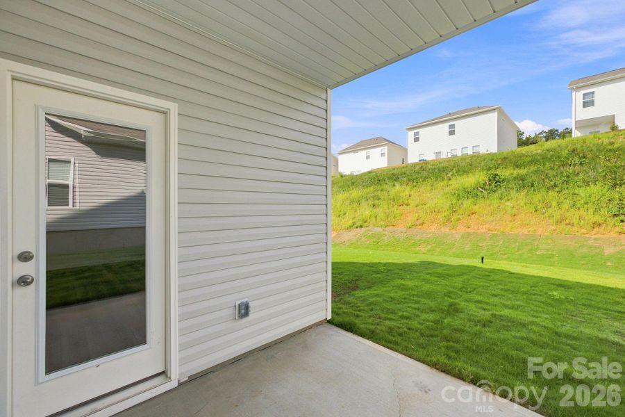 Exterior details and patio area of a home in Catawba Trace, Catawba (Image 4).