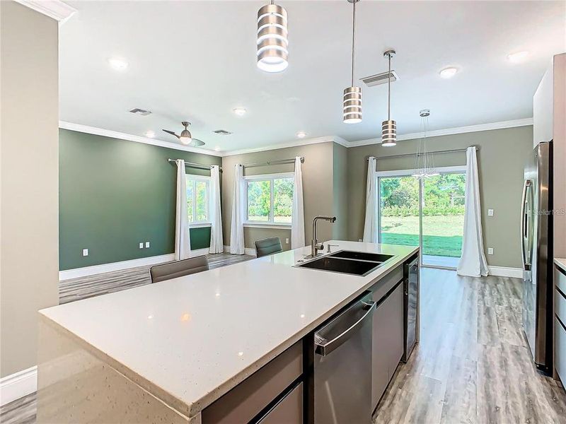 Furnished interior view inside a new home in , Davenport (Image 15).