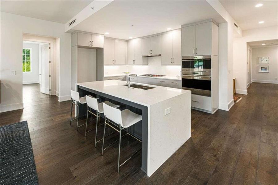 Furnished interior view inside a new home in , Atlanta (Image 3).