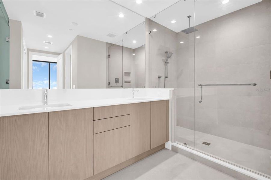 Furnished interior view inside a new home in , St. Petersburg (Image 55).