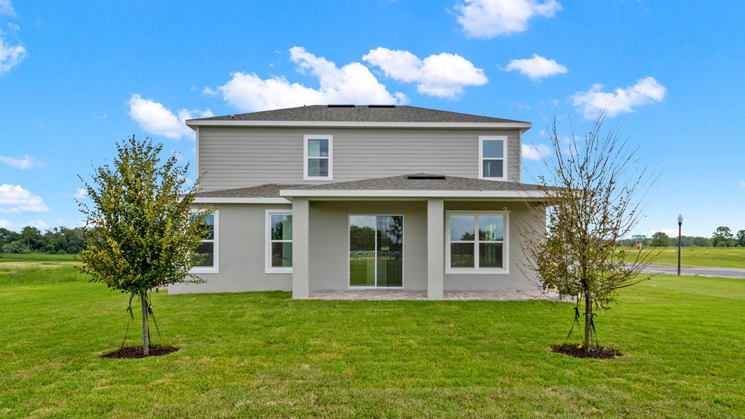 Representative exterior photo of a completed home built from the Sweetgum by DRB Homes in Ardisia Park, New Smyrna Beach, FL (Image 31).