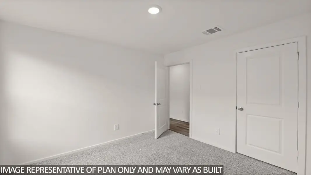 Spacious, unfurnished interior of a new home in The Canopies, Splendora (Image 10).