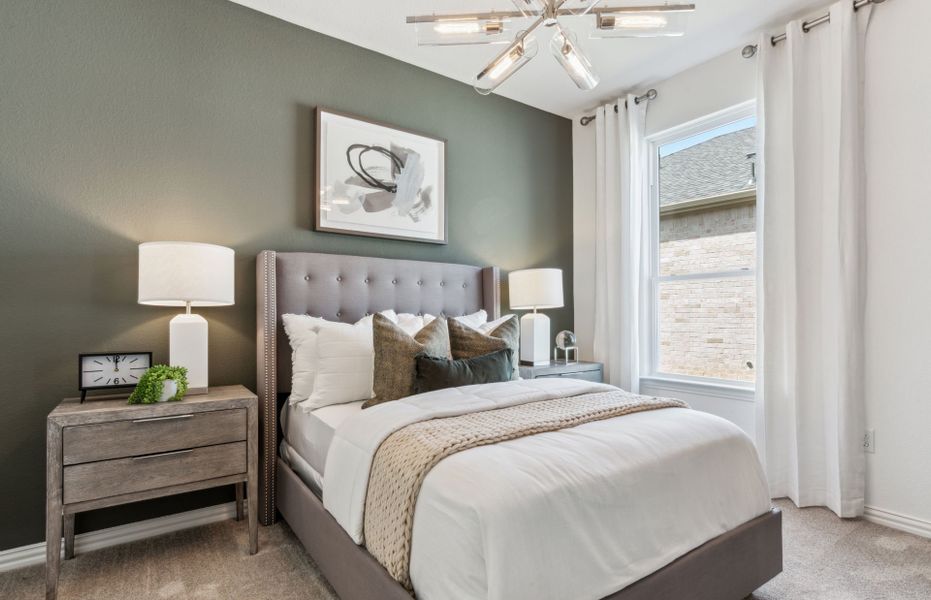 Furnished interior view inside a new home in Del Webb at Legacy Hills, Celina (Image 16). Furnished interior view inside a new home in Del Webb at Legacy Hills, Celina (Image 16).