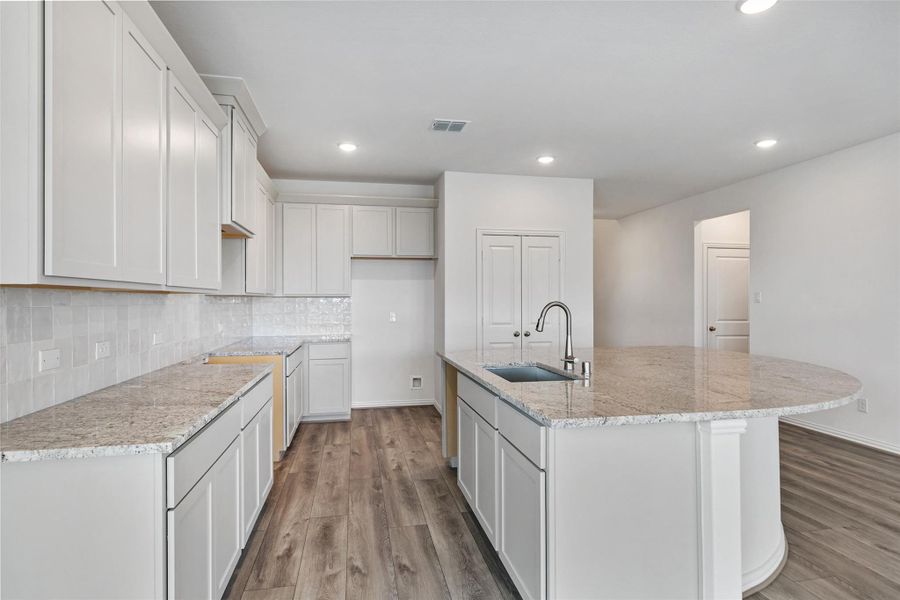 Furnished interior view inside a new home in Aldeana, Bonney (Image 19).