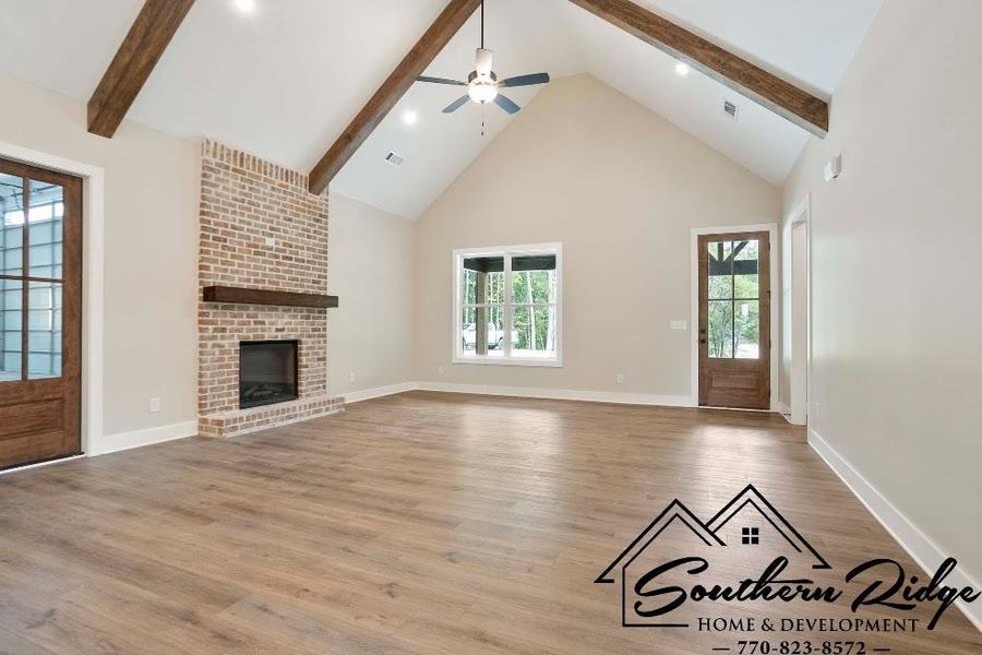 Spacious, unfurnished interior of a new home in , Roopville (Image 12).