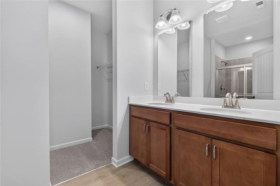 Furnished interior view inside a new home in Fair Oak, Calhoun (Image 8).