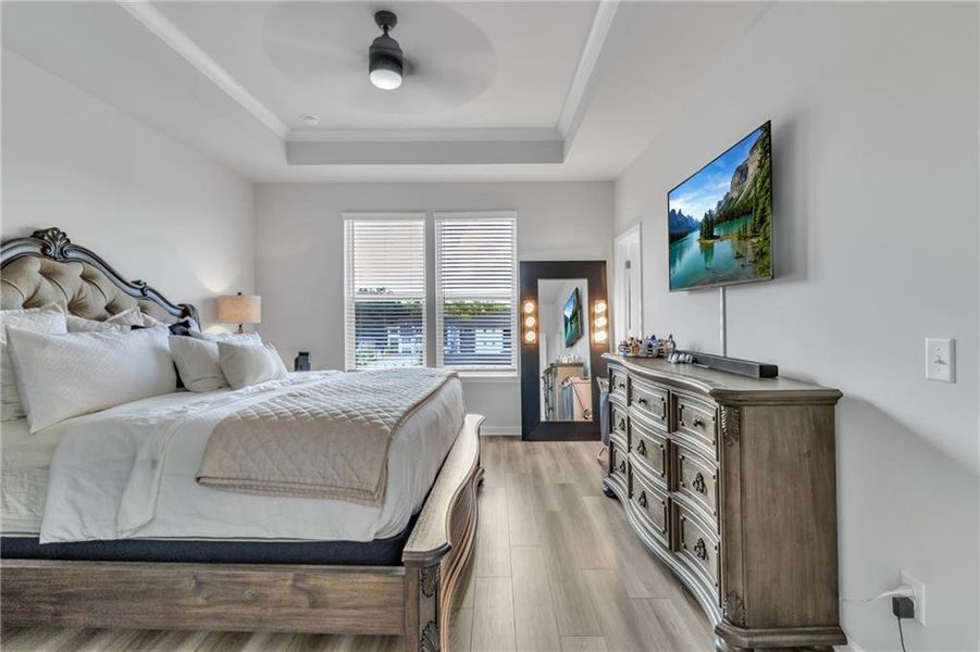 Furnished interior view inside a new home in , McDonough (Image 12).