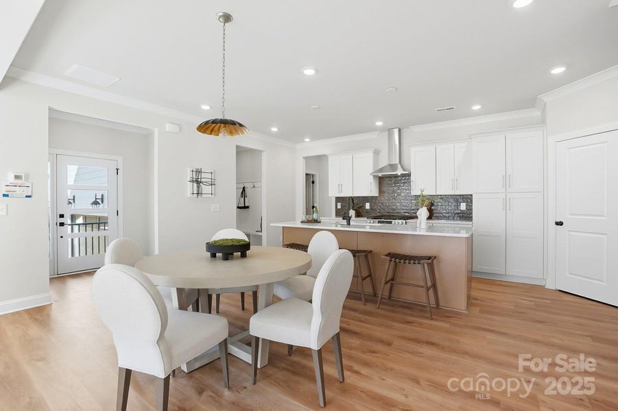 Furnished interior view inside a new home in , Charlotte (Image 14).