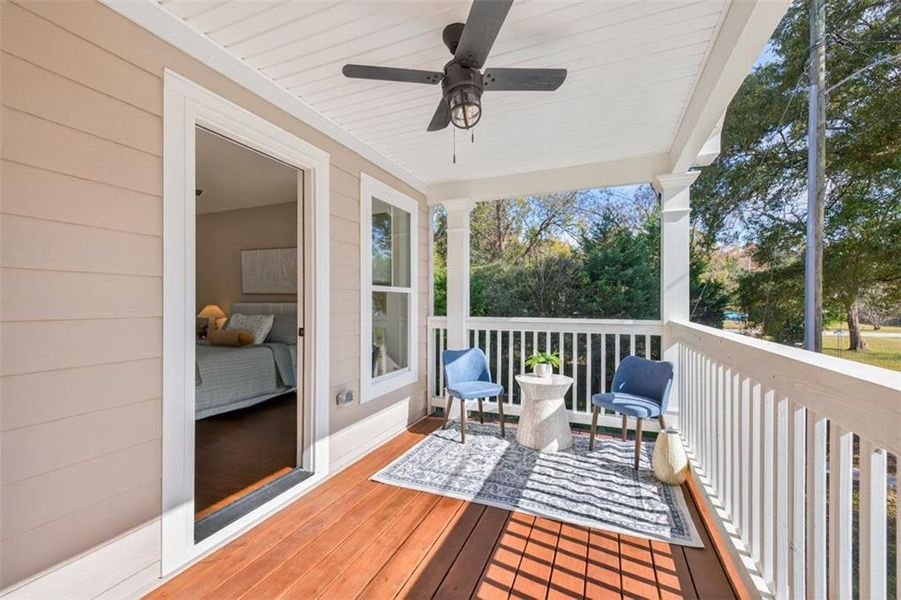 Exterior details and patio area of a home in , Covington (Image 22).