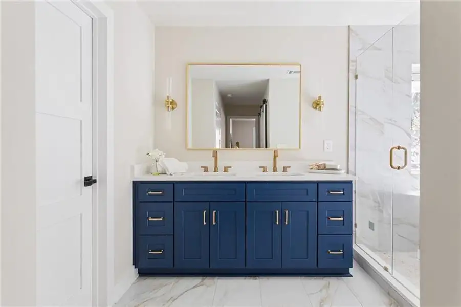Furnished interior view inside a new home in , Decatur (Image 5).