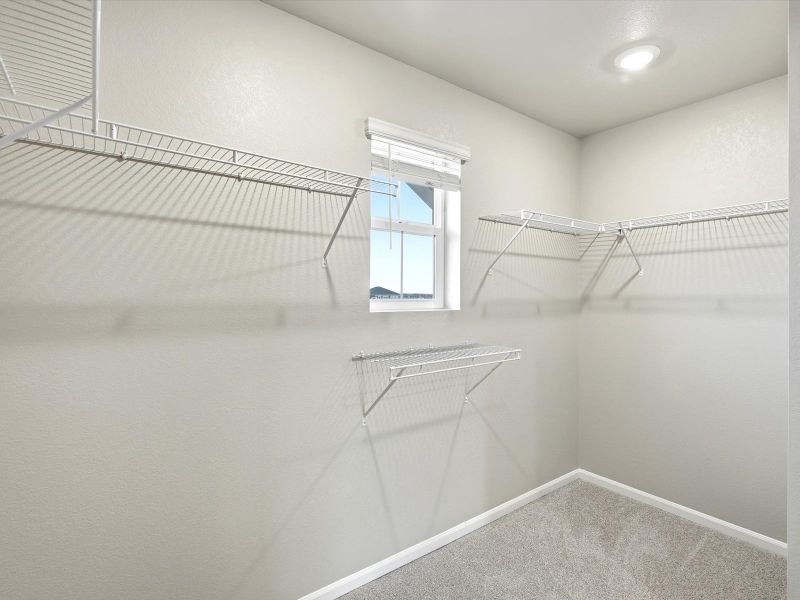 Spacious, unfurnished interior of a new home in Poudre Heights: The Lakes Collection, Windsor (Image 19).